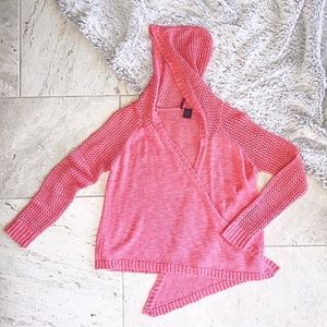 Pink cardigan